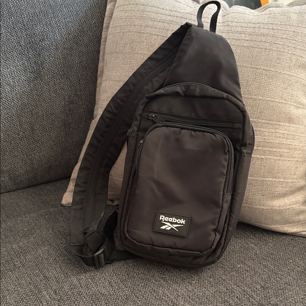 Reebok Black Belt Bag for Men